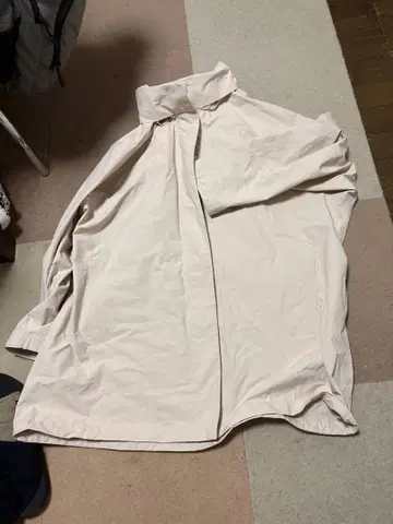 유니클로 3XL 블록 테크 하프 코트 남녀 공용