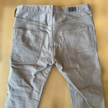 RALEIGH 라이트 그레이 스키니 데님