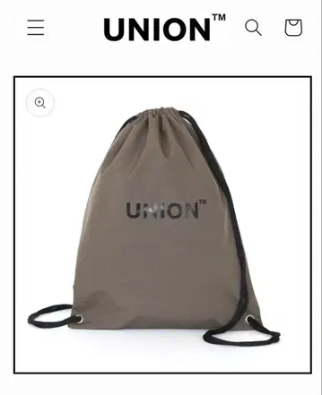 Union Backpack 유니온 백팩 올리브 드랍