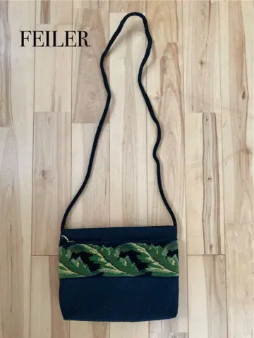 FEILER 숄더백 블랙