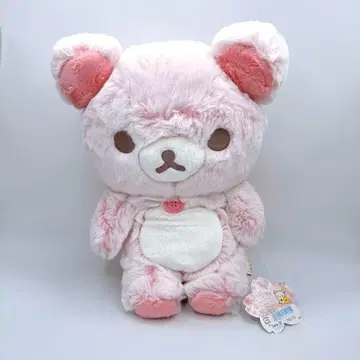 코리락쿠마 벚꽃 셔벗 봉제 인형 M 사이즈 벚꽃 리락쿠마 테마 한정판