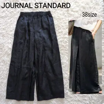 JOURNAL STANDARD 린넨 턱 큐롯 38 린넨 100%