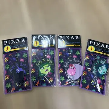PIXAR Happy 복권 인사이드 헤드 라버 참 4개 세트