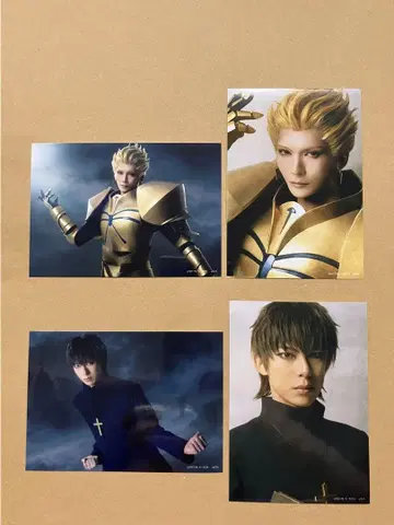 애니메이션 'Fate/Zero' 무대 배우 사진 4장 세트