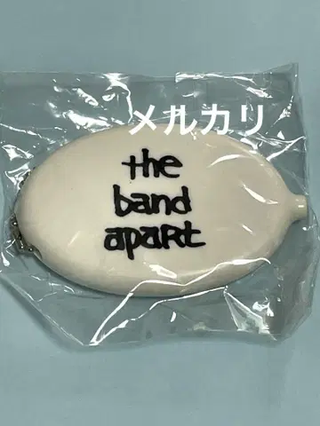the band apart 밴드 아파트 밴아파 화이트 굿즈 키링