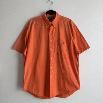 Ralph Lauren 면 오렌지 L 사이즈