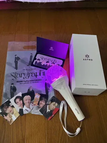 ASTRO 응원봉 포토 카드 포함