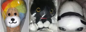 산엑스 봉제 인형 3종