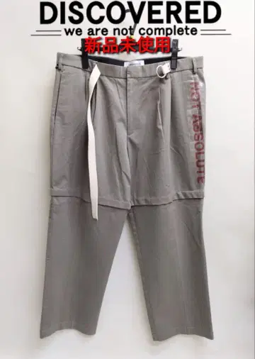 미사용 새상품 DISCOVERED 코튼 팬츠 F 사이즈
