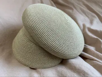 CA4LA 밀짚 헌팅 캡 모자