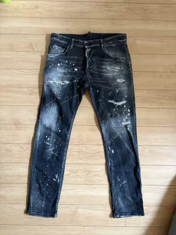 DSQUARED2 데미지 가공 데님 팬츠 48