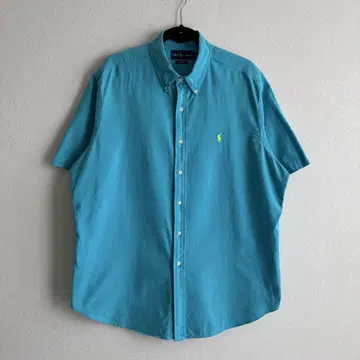 Ralph Lauren 면 블루 XL