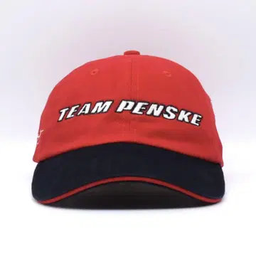 레이싱 TEAM PENSKE 자수 캡 구제 의류 투톤 빨검