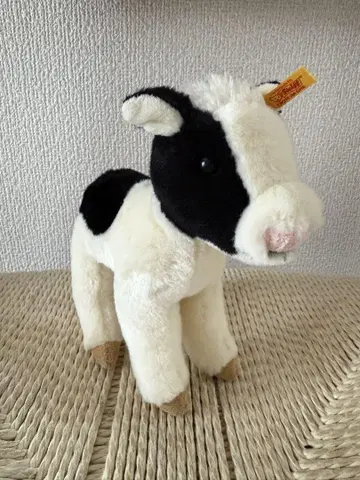 steiff 슈타이프 봉제 인형 소 Lischen Cow