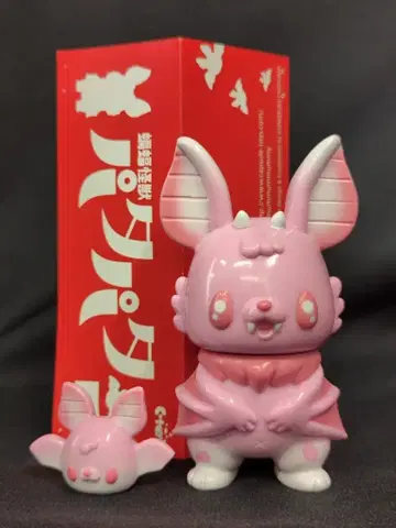 C-toys 박쥐 괴수 파타파탄 핑크 성형/화이트