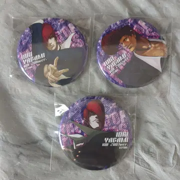 KOF 야가미 안 역대 그림체 캔뱃지 컬렉션 2001 2002 2003