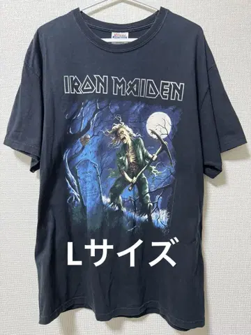 00s 아이언 메이든 IRON MAIDEN 밴딩 티셔츠 블랙 L