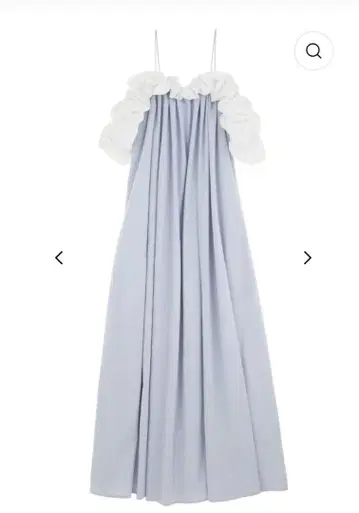 the toe Erie frills onepiece 블루