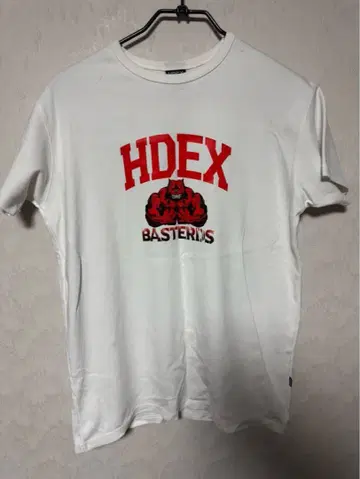 HDEX 티셔츠 L 사이즈 타이트 스트레치 L 사이즈 화이트