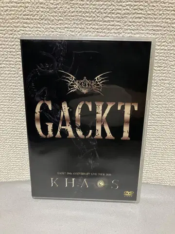 GACKT LIVE TOUR 2020 KHAOS DVD CD