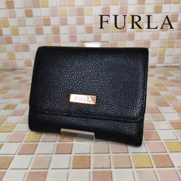 FURLA 훌라 가죽 3단 폴더형 지갑