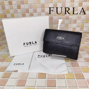 FURLA 훌라 가죽 3단 폴더형 지갑 컴팩트 지갑