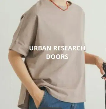 URBAN RESEARCH DOORS 돌먼 롤 슬리브 풀오버