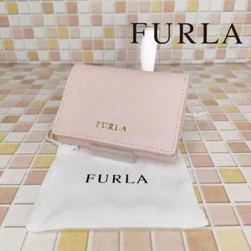 FURLA 훌라 가죽 3단 폴더형 지갑 컴팩트 지갑