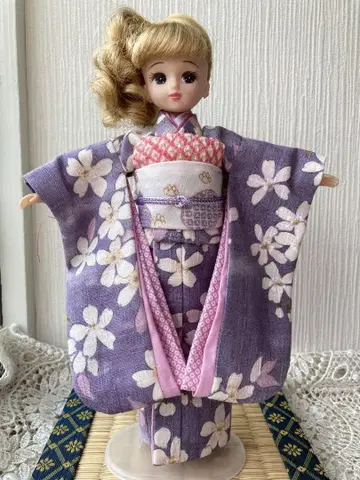 리카짱 옷 갈아입기 기모노