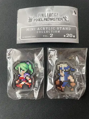 FINAL FANTASY 픽셀 리마스터 미니 아크릴 스탠드 VOL2 2개