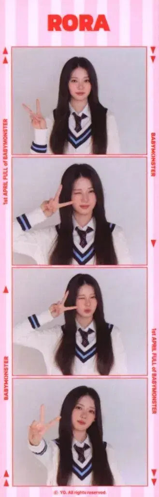 베이비몬스터 로라 1st 4월 풀 오브 베이비몬스터