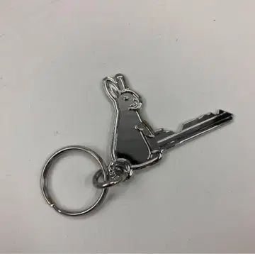 FR2 토끼와 열쇠 메탈 키링