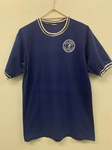 70s VELVASHEEN 백 프린트 링거 티셔츠