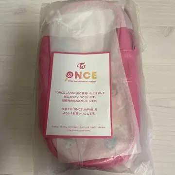 TWICE 파우치 계속 혜택 미사용 새상품 미개봉