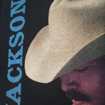 US 구제 의류 Alan Jackson 빈티지 티셔츠 아란 잭슨