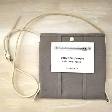 beautiful people 숄더백 그레이
