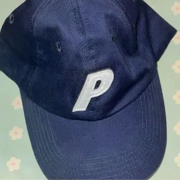 Palace Skateboard P 6-Panel CAP 네이비 자수