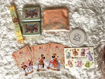 디즈니 40주년 디즈니 호텔 한정판 어메니티 에코백 엽서