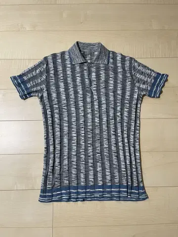 MISSONI 이탈리아제 반팔 니트 피케 셔츠