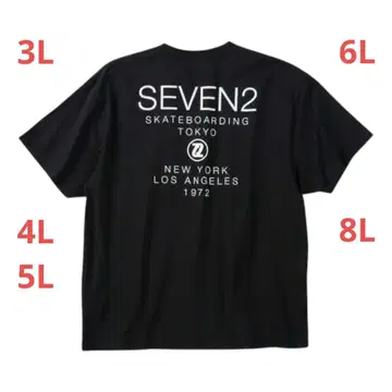 SEVEN2 천축 반팔 티셔츠 tscr6