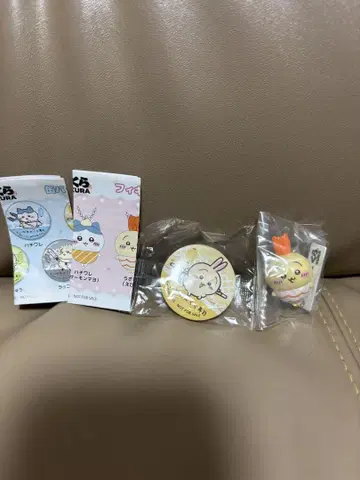 쿠라스시 치이카와 (먼작귀) 비쿠라폰 토끼 피규어 키링 캔뱃지