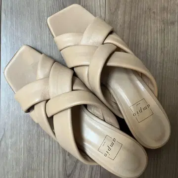 amp;to 베이지 뮬 23.0cm