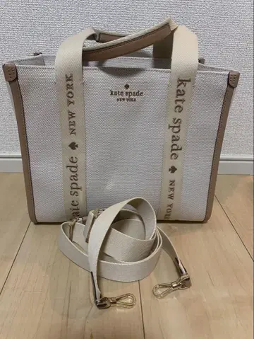 kate spade 캔버스 핸드백