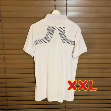 J.LINDEBERG 제이 린드버그 남성용 반팔 폴로 셔츠 화이트 2XL