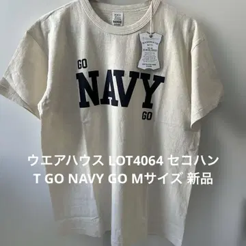 웨어하우스 LOT4064 세코한 T GO NAVY GO M 사이즈 새상품