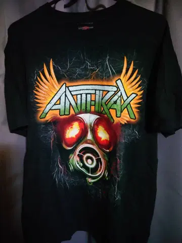 ANTHRAX 2009 라우드 파크 한정 티셔츠 정품 SizeL 새상품급