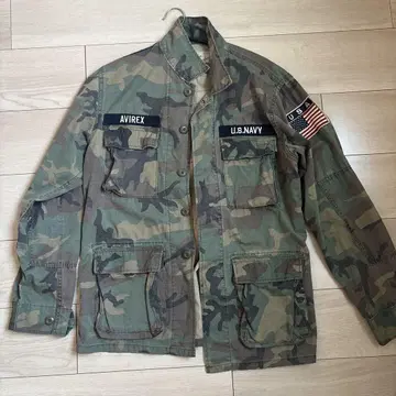 AVIREX U.S. NAVY 밀리터리 자켓
