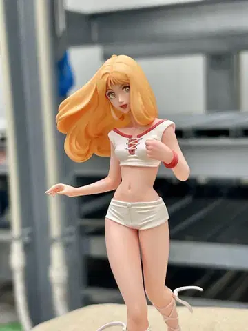 하세가와 1/20 레진 키트 알핀 페인팅 완성품