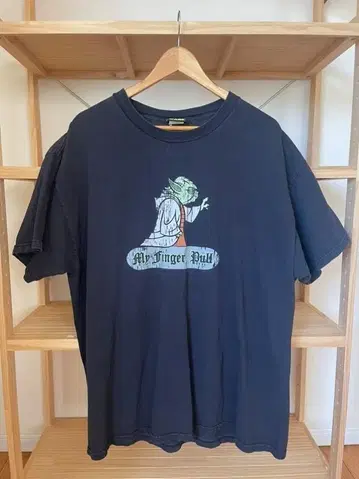 빈티지 스타 워즈 요다 Yoda 티셔츠