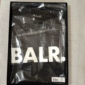 BALR. 블랙 티셔츠 S 사이즈